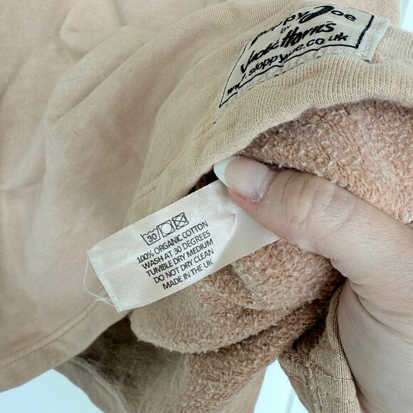 Sloppy Joe Collar Sweatshirt Tan - Picture 5 of 7